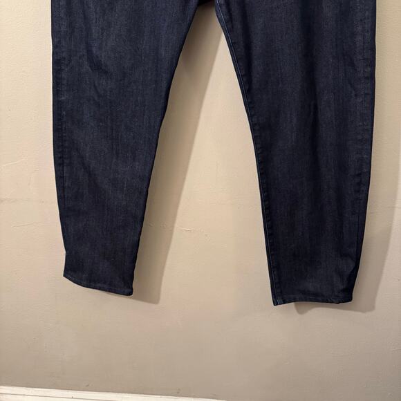 7 For All Mankind Men's Adrien‎ Dark Wash Straight Leg Jeans Size 40x26 Classic - Picture 4 of 14